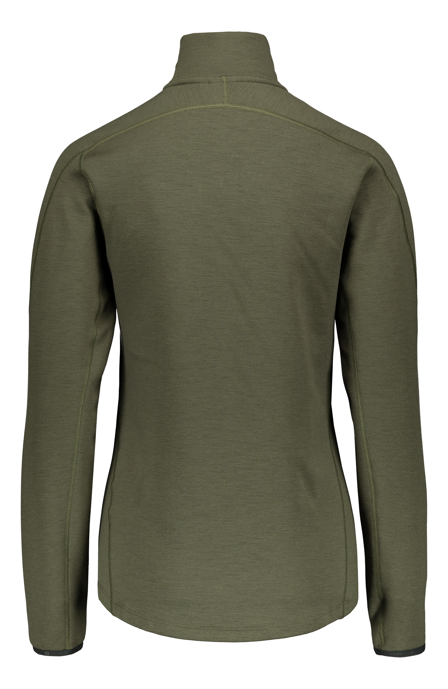 Merino Women's Mid Layer Half-Zip Top, Hunter Green