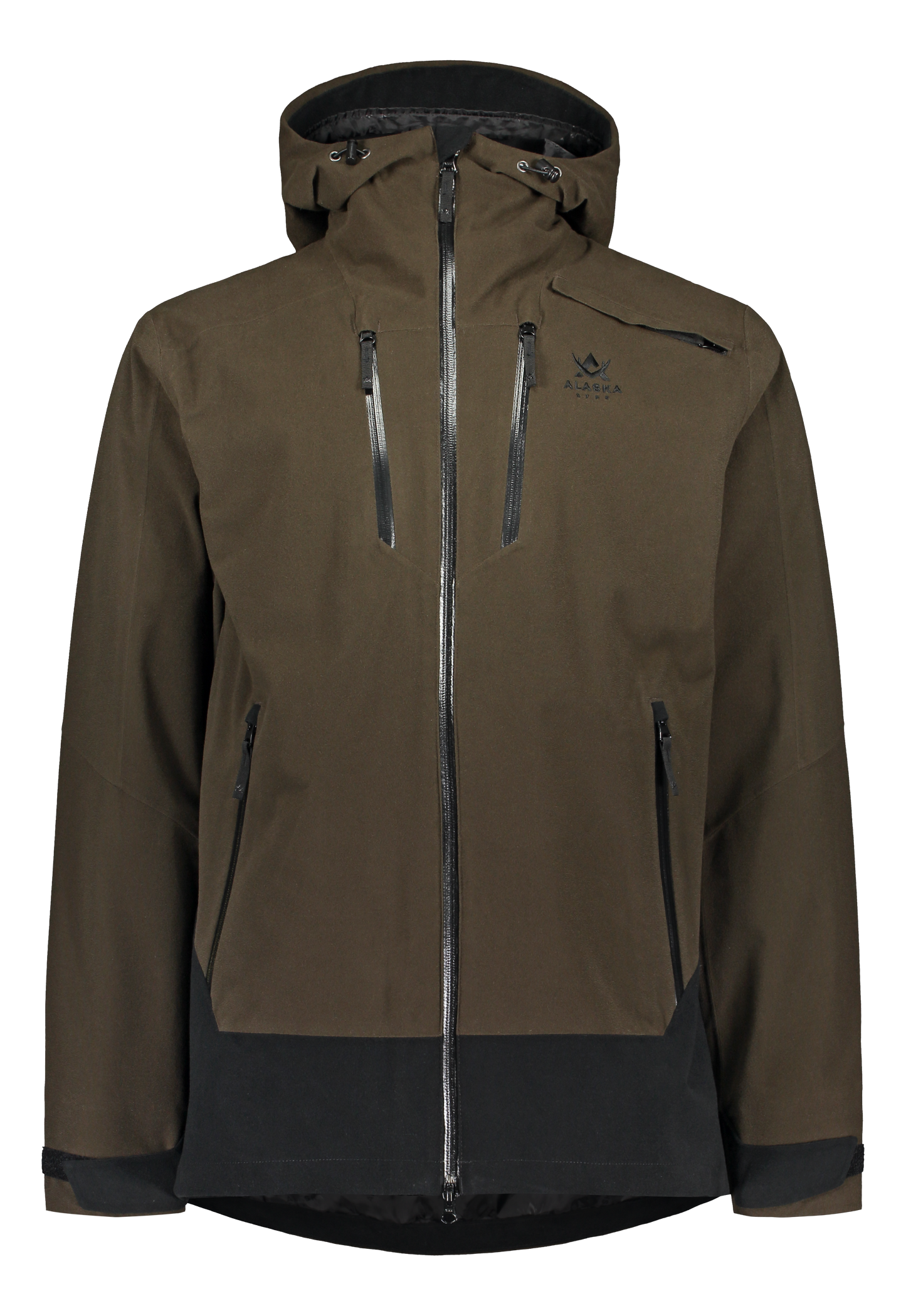 Apex PRO Men's Jacket, Brown/Black