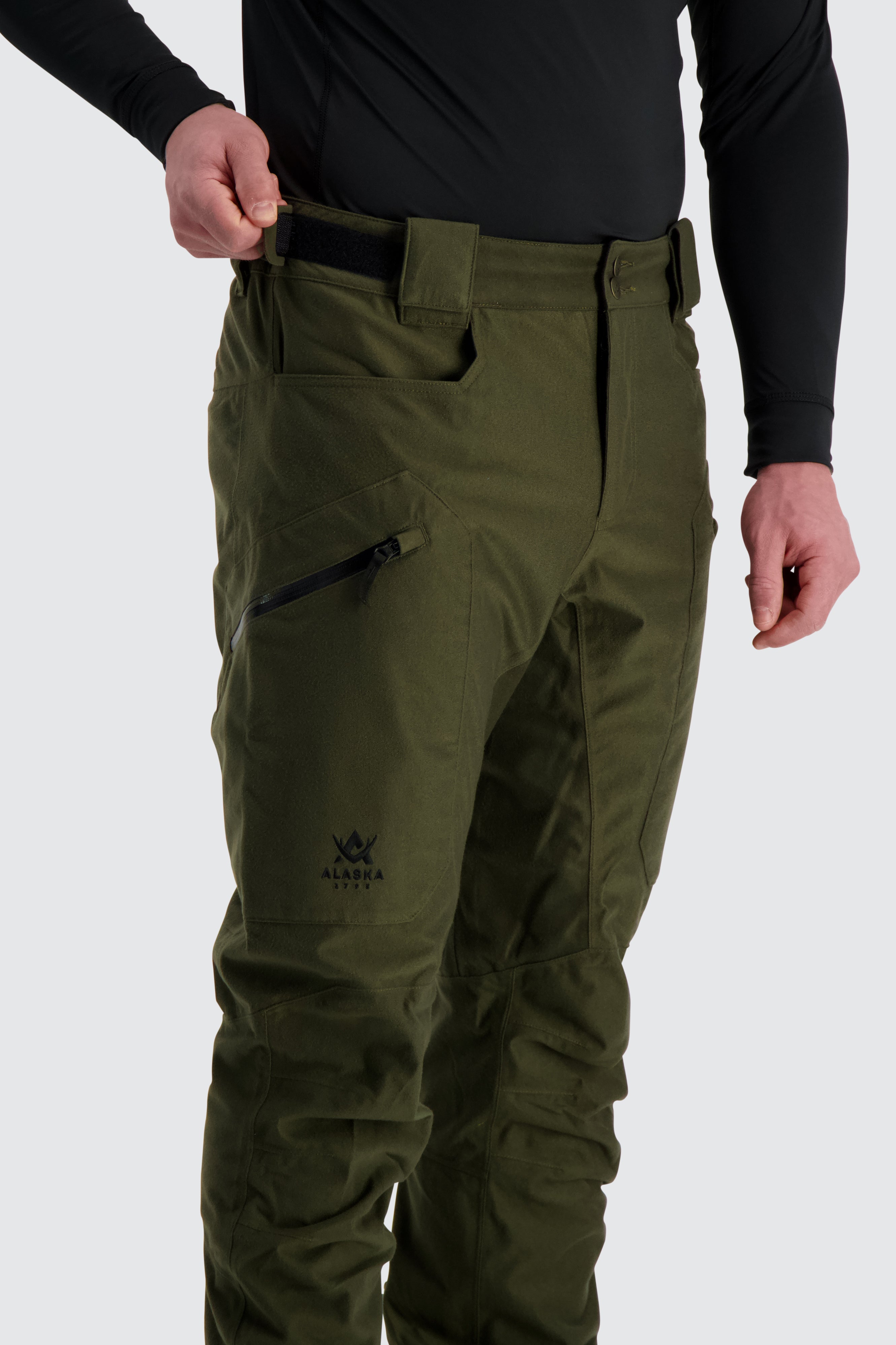 Forest green cheap pants mens