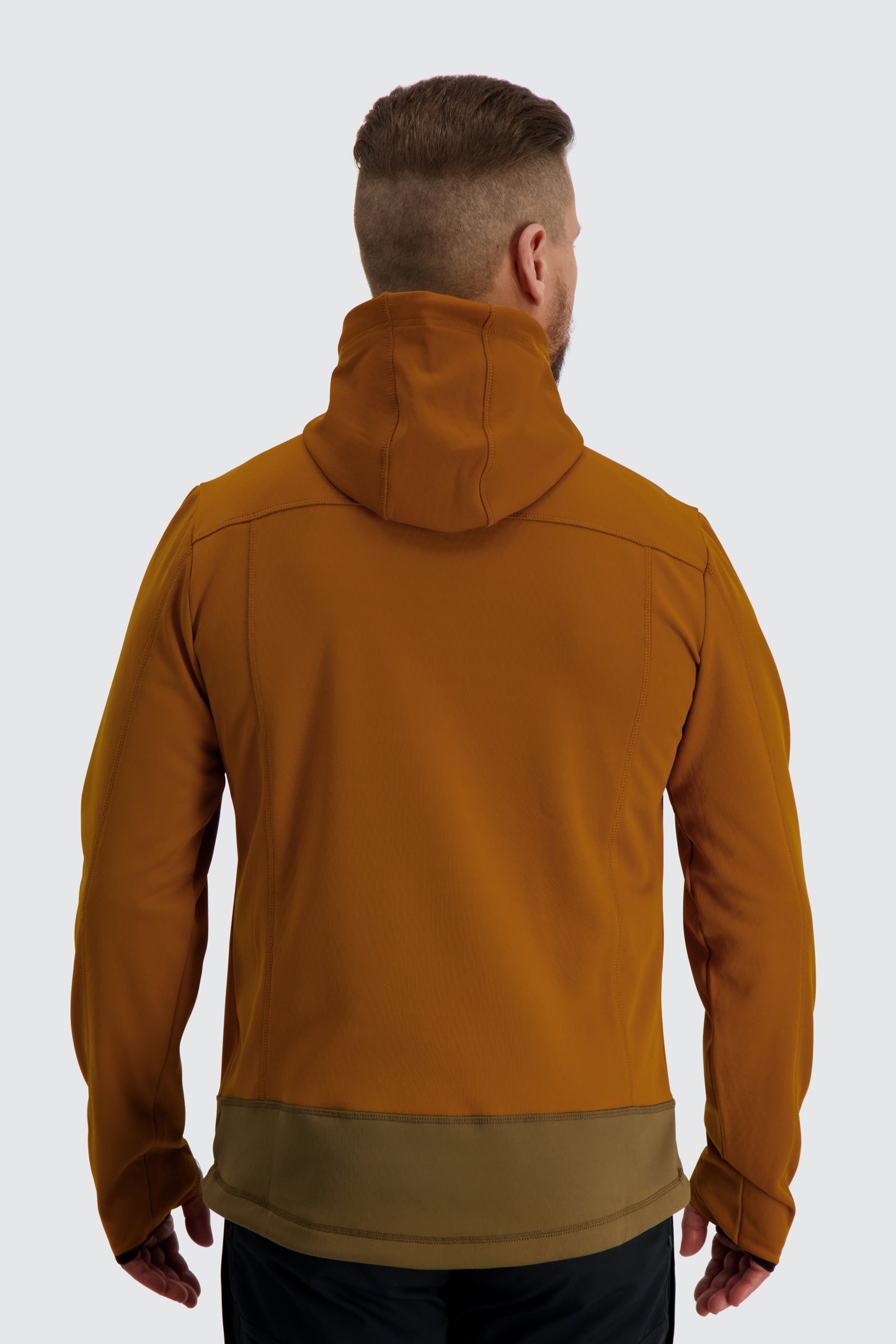 Sniper Men's Powerfleece Hoodie, Rusty Orange