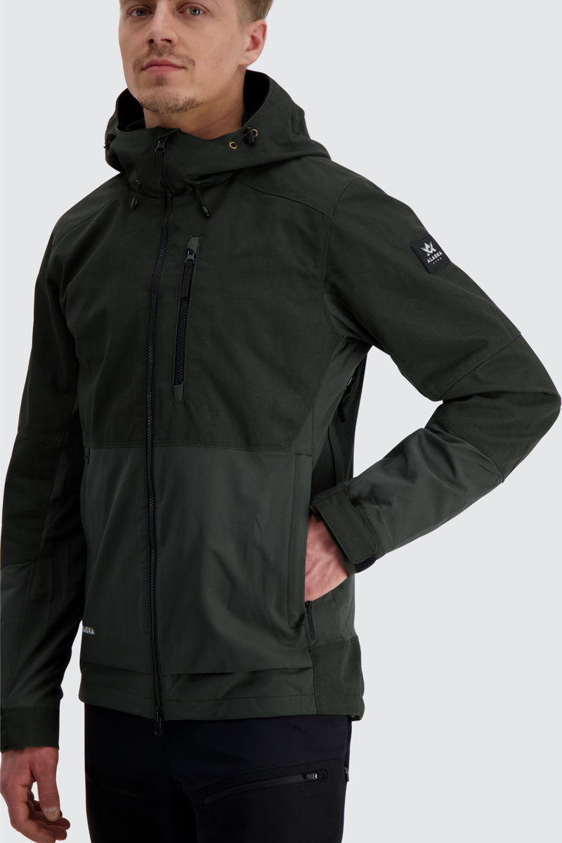 Trekking Lite Pro Men's Jacket, Dark Olive