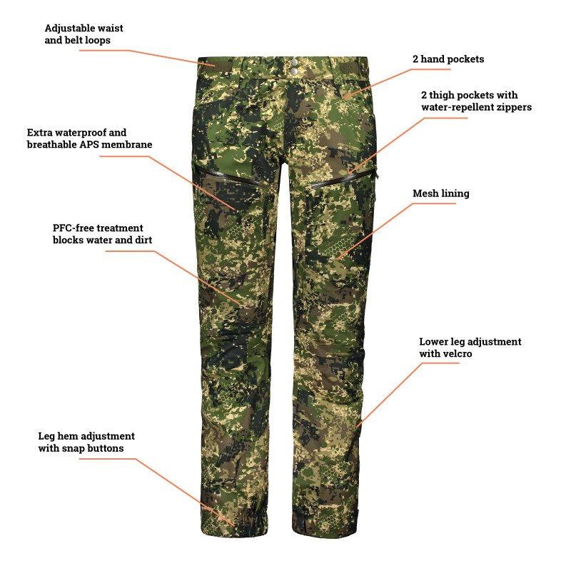 Apex PRO Men's Trousers, BlindTech Invisible II